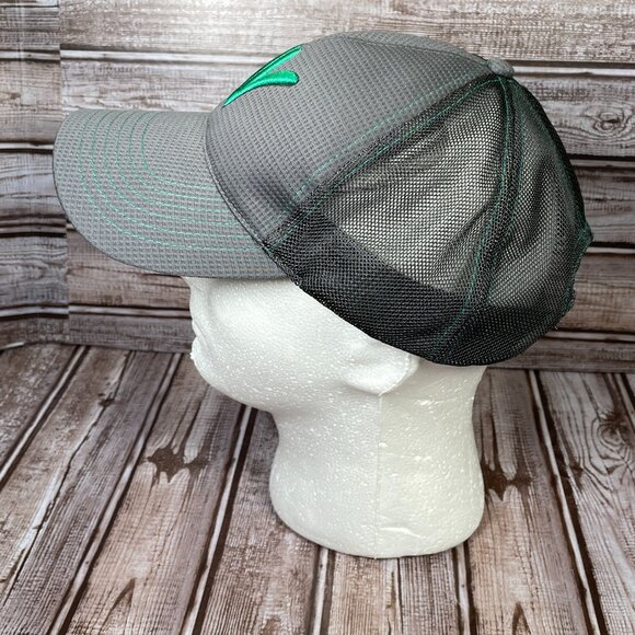 PRECISION PLANTING Farm Ag Men's OS Gray Strapback Embroidered Cap Hat NWT NEW - Picture 2 of 7